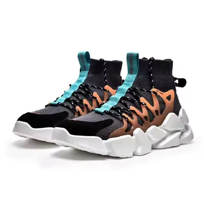 HIGH-TOP CASUAL SNEAKERS 